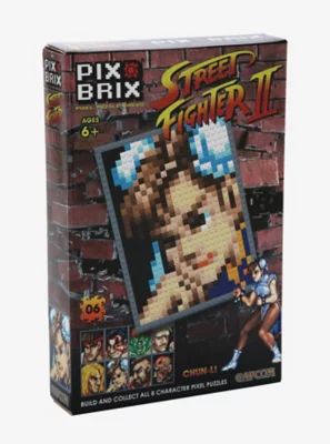 Street Fighter II Chun-Li Pix Brix Pixel Puzzle