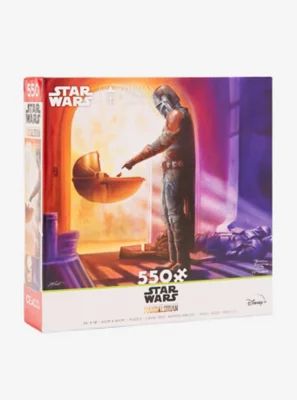 Thomas Kinkade Star Wars The Mandalorian & The Child 550-Piece Puzzle
