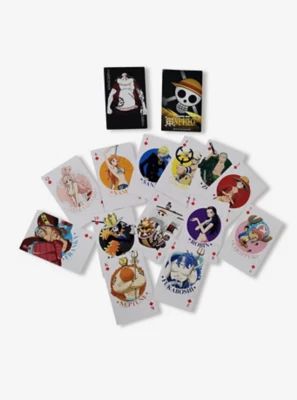 One Piece Characters Playing Cards