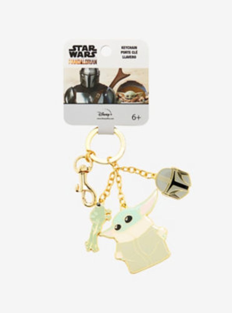 Loungefly Star Wars The Mandalorian The Child Multi-Charm Keychain - BoxLunch Exclusive