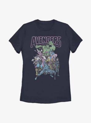 Marvel Avengers Band Tee Womens T-Shirt