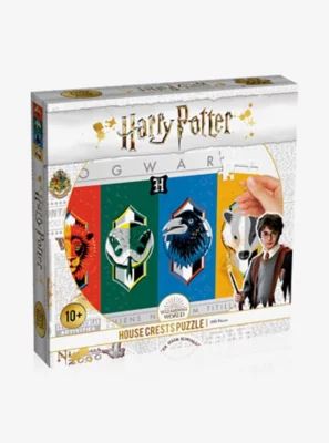 Harry Potter House Crests 500 Piece Puzzle
