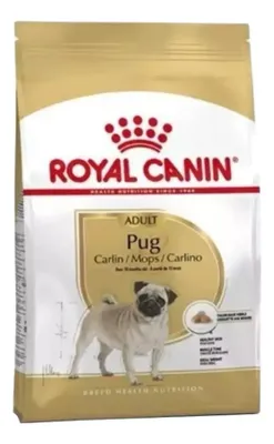 Alimento Royal Canin Breed Health Nutrition Pug para perro adulto de raza  pequeña sabor mix en bolsa de 4.54kg