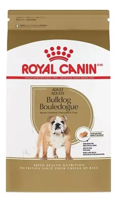 Alimento Royal Canin Breed Health Nutrition Bulldog para perro adulto de raza  mediana sabor mix en bolsa de 13.6kg