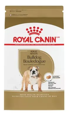 Alimento Royal Canin Breed Health Nutrition Bulldog para perro adulto de raza  mediana sabor mix en bolsa de 12kg