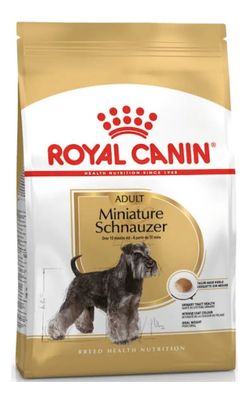 Alimento Royal Canin Breed Health Nutrition Miniature Schnauzer para perro adulto de raza  mini sabor mix en bolsa de 10lb