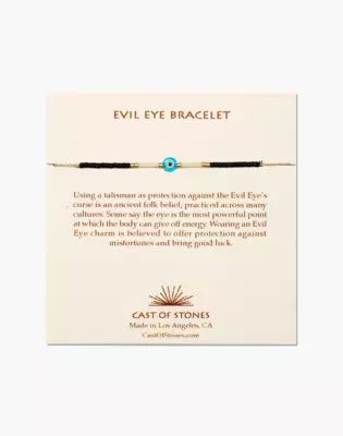 Cast of Stones Evil Eye Bracelet in and Turquoise
