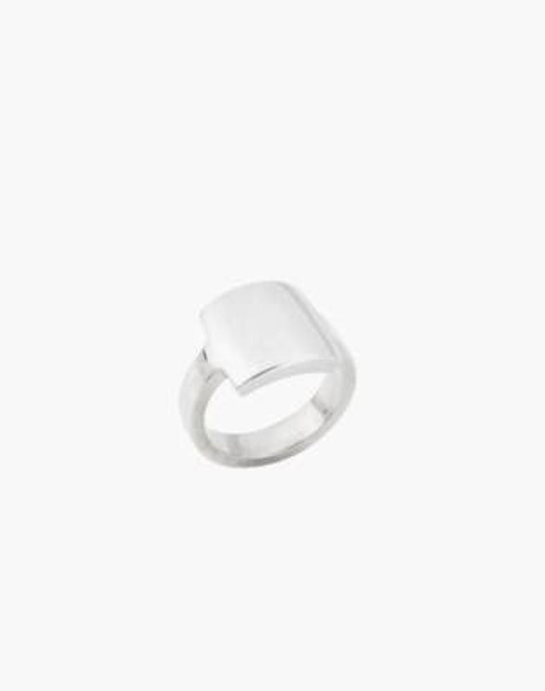 Charlotte Cauwe Studio Flat Signet Ring in Sterling Silver