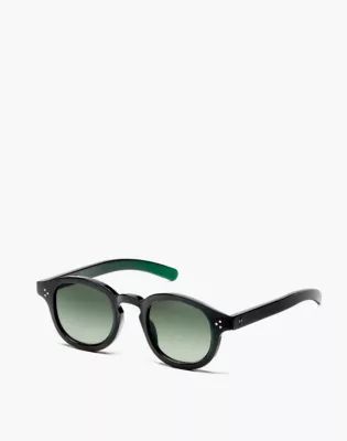 Genusee Roeper Sunglasses in Bottle Green
