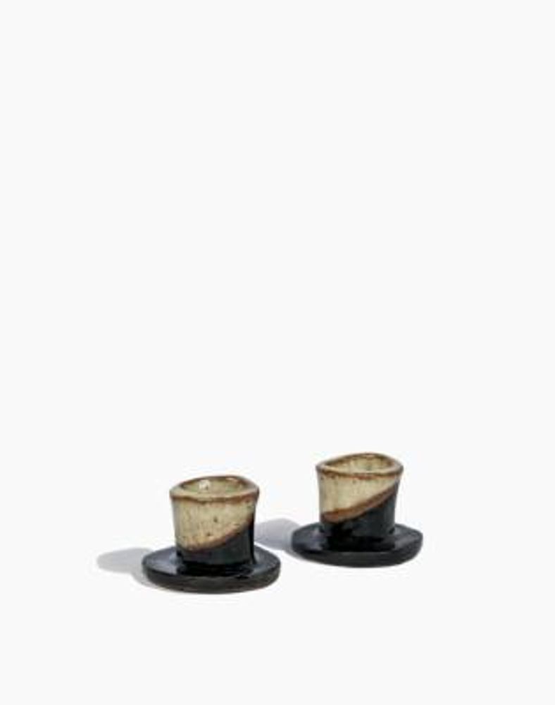 Feminist Goods Co. Midnight Taper Candle Holders