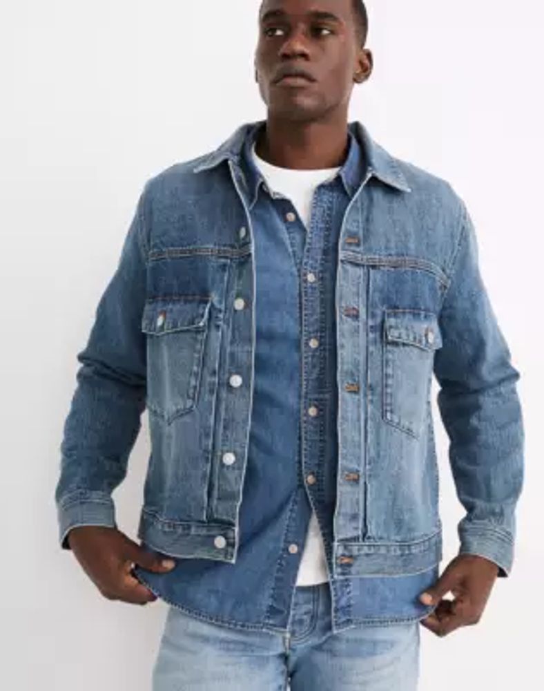 Madewell Selvedge Trucker Jean Jacket 
