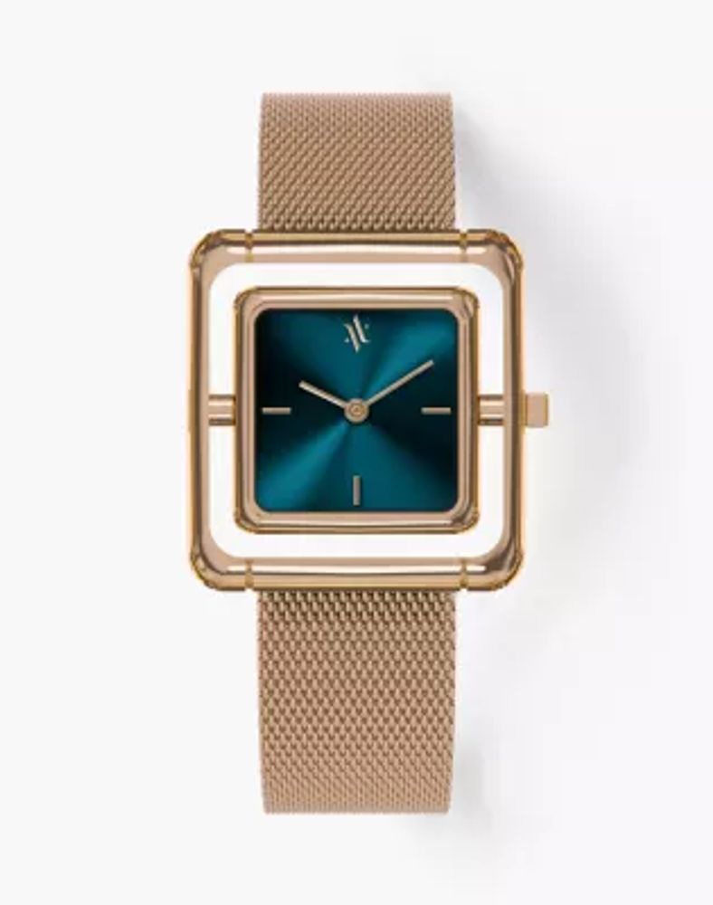 VANNA Rose Gold-Plated Umbra Watch