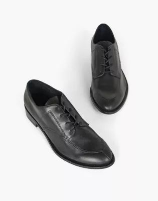 Intentionally Blank Leather Saint Oxford Lace-Up Shoes