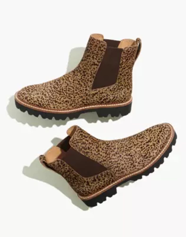 Citywalk Lugsole Chelsea Boot Calf Hair 