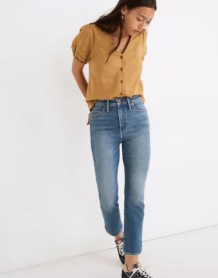 Tall Curvy Stovepipe Jeans in Ditmas Wash