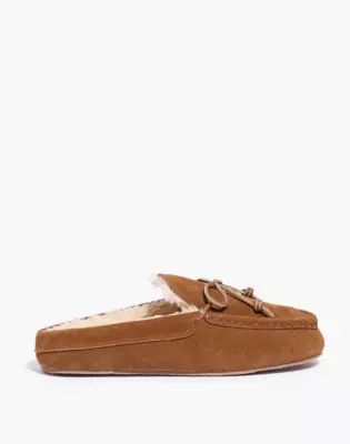 Men's Suede Scuff Moccasin Slippers