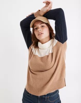 Hickory Turtleneck Sweater in Colorblock