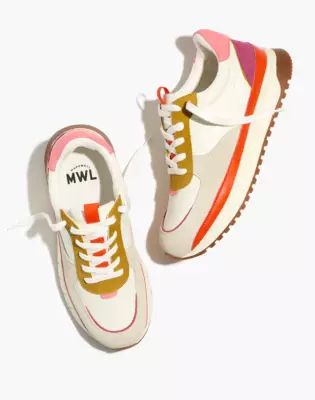 Kickoff Trainer Sneakers Bright Colorblock Leather