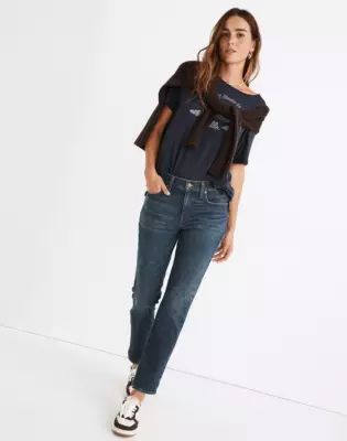 Tall Tomboy Straight Jeans in Callan Wash
