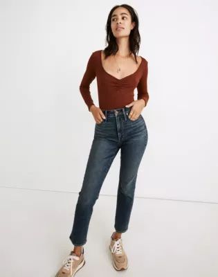 The Petite Curvy Perfect Vintage Jean in Arland Wash: Instacozy Edition