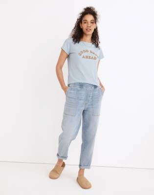 Tall Pull-On Relaxed Jeans Lisford Wash