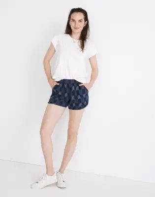 Pasadena Pull-On Shorts Jacquard Stripe