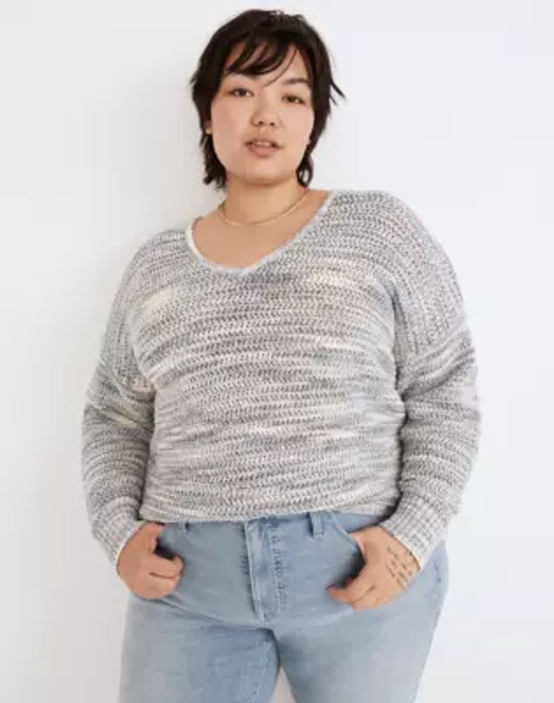 Madewell Plus Southbrook Open-Stitch 