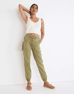 Griff Pull-On Tapered Fatigue Cargo Pants