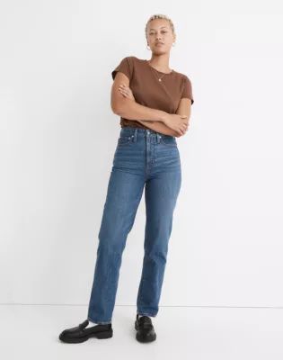 The Curvy Perfect Vintage Straight Jean Mayfield Wash