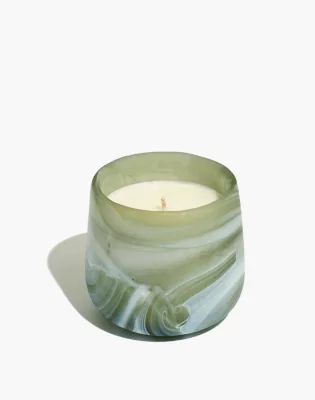 Marbled Glass Candle