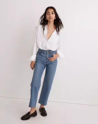 The Perfect Vintage Wide-Leg Crop Jean Knoxville Wash