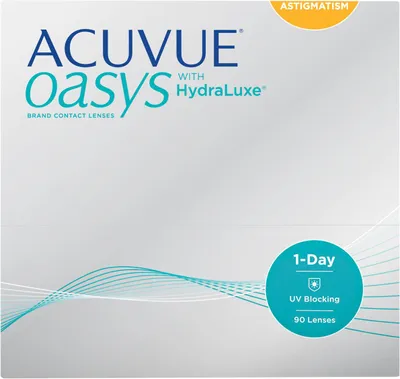 Oasys 1-Day with Hydraluxe for Astigmatism (90 pack)