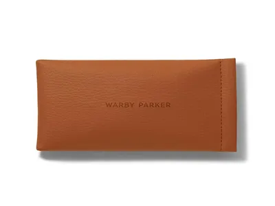 Single Parker Pouch in Walnut | Warby Parker