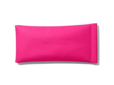 Single Parker Pouch in Fuchsia | Warby Parker