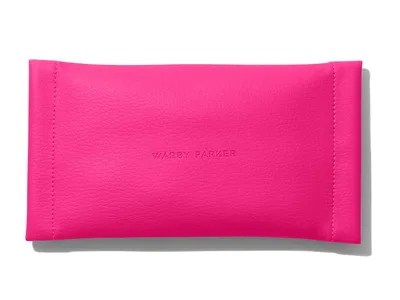 Double Parker Pouch in Fuchsia | Warby Parker