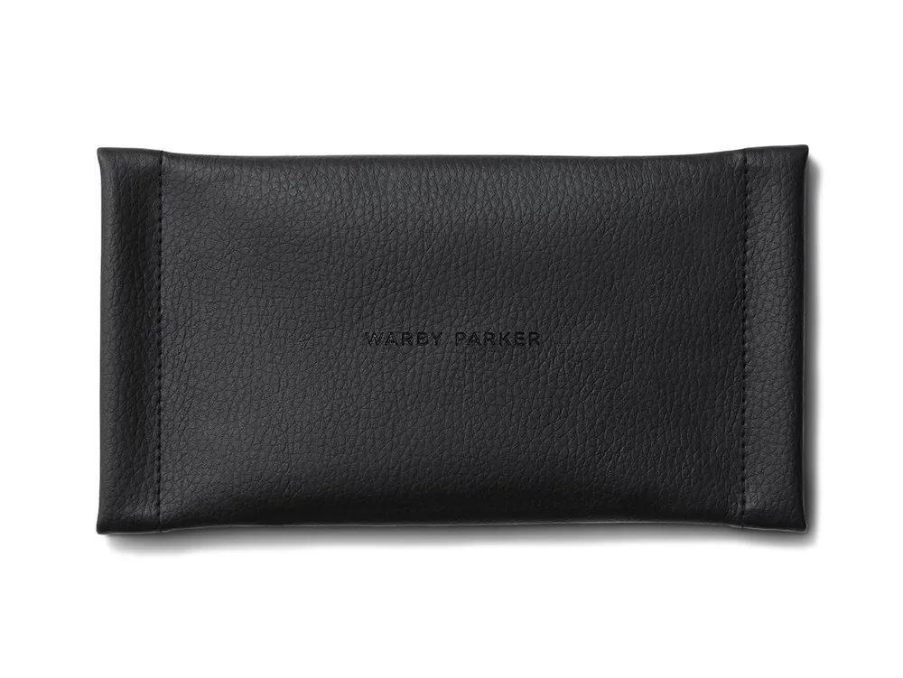 Double Parker Pouch in Jet Black | Warby Parker