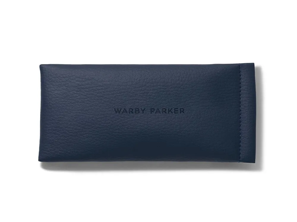 Single Parker Pouch in Midnight | Warby Parker