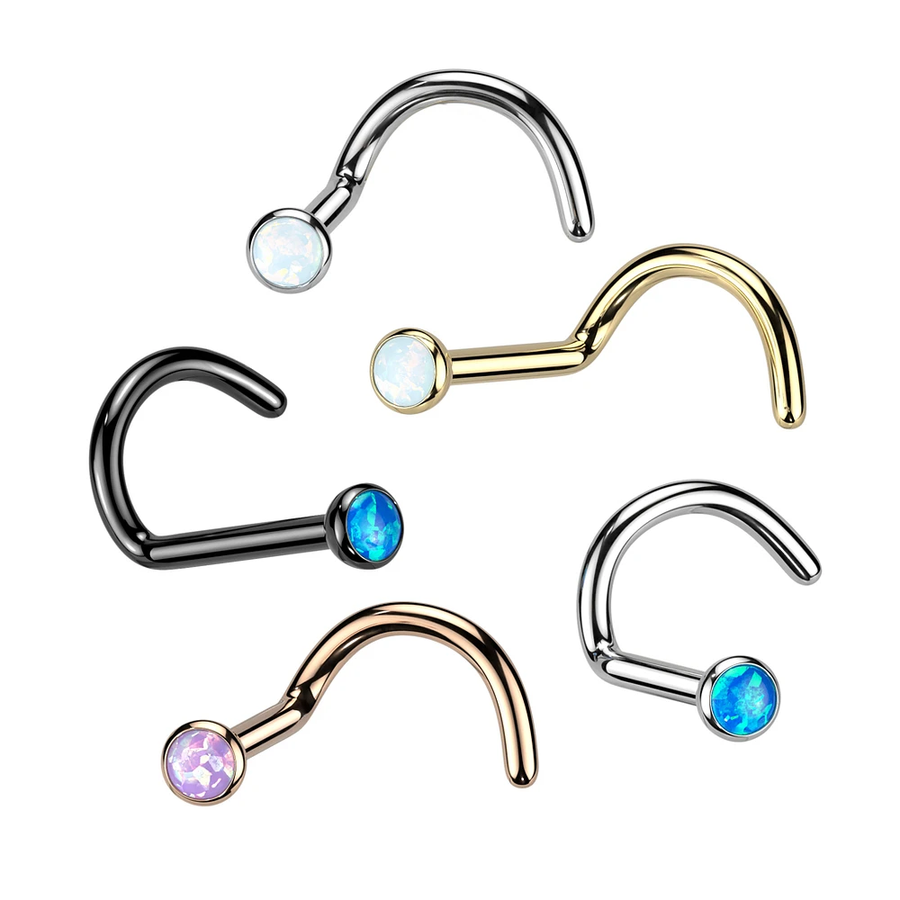 PREMIUM G23 Titanium Opal Nose Screw 18g