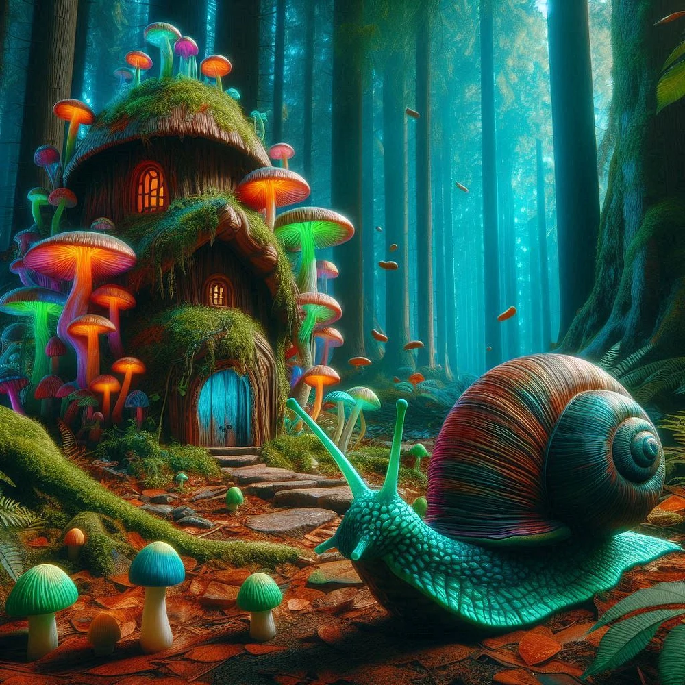 Secret Woods Mushy Snail