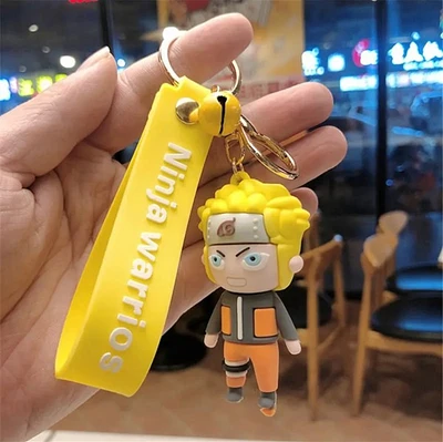 Ninja Naruto Character Yellow you-gi-oh Keychain