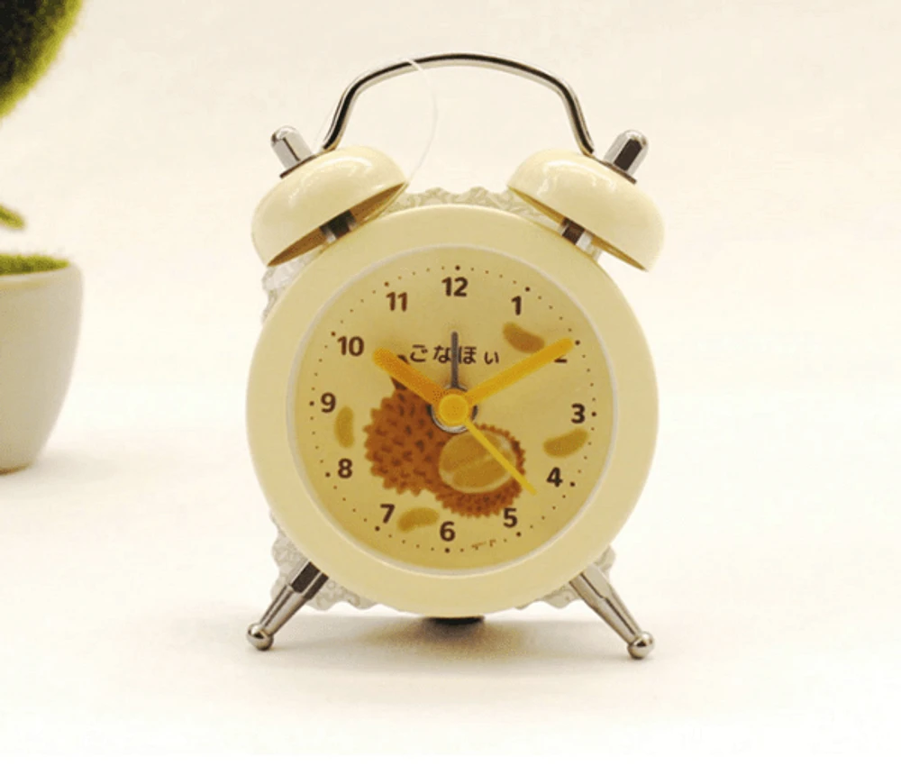 alarm clock / 1.5 inch mini round (fruit series)