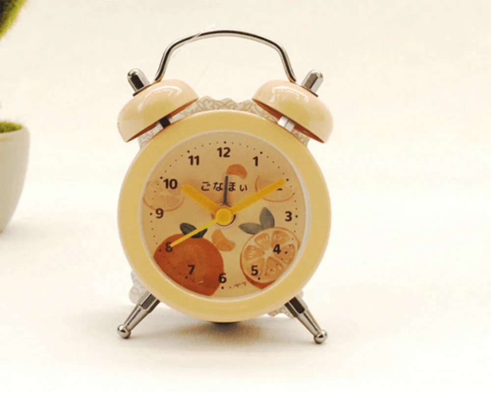 alarm clock / 1.5 inch mini round (fruit series)
