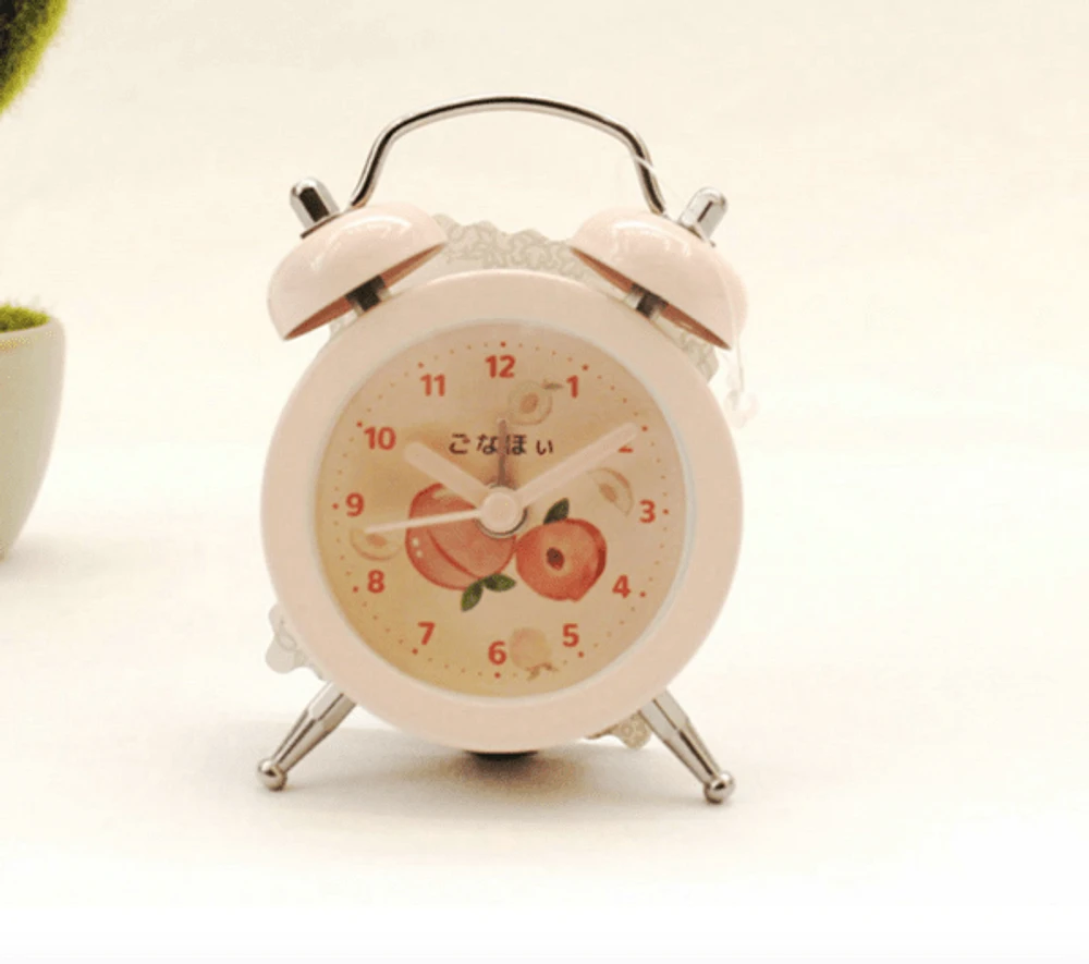 alarm clock / 1.5 inch mini round (fruit series)