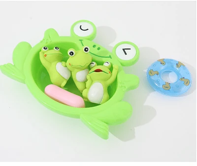 Bath Toy Set/frog bath set