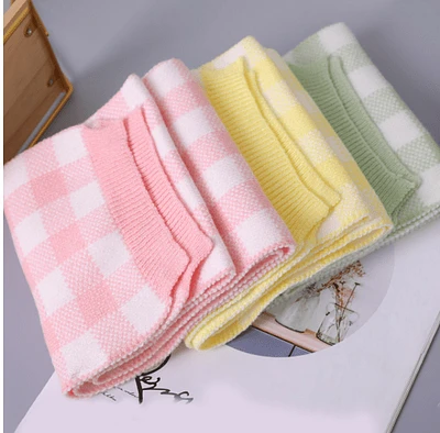 scarf / plaid knitted children’s | kids warm winter supplies