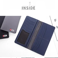 Ultra Thin Long Style Wallet With Multiple Card Slots