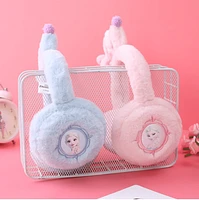 Ear muff / Cute Character Girls winter cloths