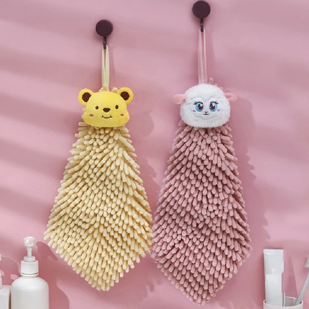 Hand Towel Cute Character head