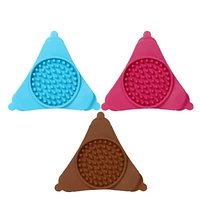 Sucker Licking Silicone Pad Pet Slow Food Placemat Dog Licking Plate Slow Food Pad Environmental Protection Pet Supplies