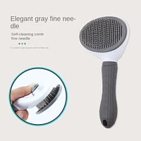 New Pet Comb Stainless Steel Needle Dog And Cat Hair Removal Floating Cleaning Beauty Skin Care Brush